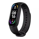 Morden M6 Smart Men Band Fitness Bracelet Sport Smart Band Wristband Heart Rate Monitor Smartwatch (Black Strap, Free Size)