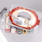 10 Grid Plastic Storage Organiser Box