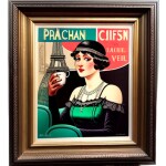 Love Creation 12x18 Size poster print for creative wall art- eiffel-tower-giclee-art-print-11431(Non Sticker)