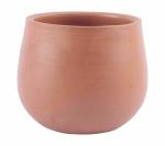 BASTAR ARTISTRY (INDIA) PRIVATE LIMITED - Terracotta | Large Conical Bottle | Handmade Natural Clay 8.5 cm x 8.5 cm x 28 cm | Brown