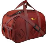FEDRA Red Polyester Strolley Duffle Bag - 50 L