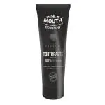 The Mouth Company Activated Charcoal Toothpaste for Deep Cleansing & Teeth Whitening, 100% Vegan, SLS & Paraben Free Toothpaste - 75g
