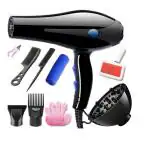 Pets Empire Pet Grooming Hair Dryer Pet Hair Dryer Professional Stepless Speed Blaster Grooming Hair Dryer/Blower with Blue Light, for Dogs and Cats