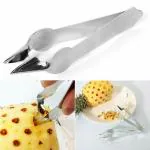 WIDERZONE 1PCs Stainless Steel Pineapple Eye Removal Tool - Silver