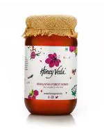 HoneyVeda Himalayan Forest Raw Honey 500 Grams - 100% Natural Pure Unprocessed Unadulterated