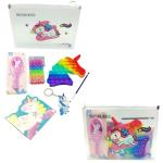 SAMVARDHAN Unicorn Folder with Stationary Stylish Pen for Girls, Unicorn Pen Unicorn Stationary New Pack of 10