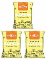 Shiva's Premium Singhara Atta | Singhada Atta | Water Chestnut flour | Shingoda flour- 500 Gm (Pack of 3)