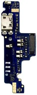 PURPLESAVVY Black Charging Pcb Complete Flex For Redmi Note 4