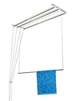 Rainbow Drywell Luxury 4 Pipes 4 Feet Stainless Steel Roof / Ceiling Pulley Operated Cloth Dyrer / Clothes Hanger for Balcony / Passage / Bathroom