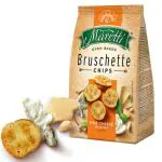 Maretti Oven Fb Baked Bruschette Chips Fine Cheese Selection, 70 Gm
