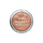 Glam21 Baked Highlighter|Silky Pigments|Mettalic Finish|Long Lasting Shimmer Look|Creamy Texture|Highly Blendable,Long Wear|Suitable for All Skin Type|8gm-05