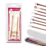 Majestique Blackhead Remover kit 4Pcs, Blackhead Extractor Tool for Nose Face