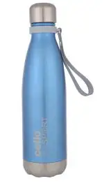 Cello Scout Stainless Steel Double Walled Water Bottle, Hot and Cold, 750ml, 1pc, Blue