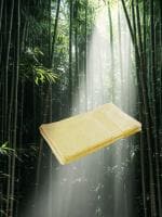 REGENCY EXPORTS PVT.LTD Bamboo Shizen Hand Towel 100% Cotton 600 GSM Set of 2 Musturd