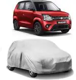 CARNEST Car Cover For Maruti Suzuki Wagon R 1.0 (Without Mirror Pockets) (Silver)