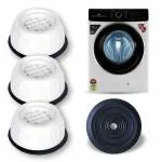 ARNI White Plastic Anti Vibration Washing Machine Stand