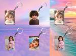 VJAYSH Vibhajay 6 Pic Customized Keychain With Your Picture Xmw Multicolor Office Supplies