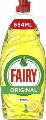 Fairy Dishwasher Liquid Lemon 654ml