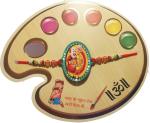 Kavim Kids RA 22114 Assorted Rakhi Set (Motu Patlu Wood Sitara Rakhi)