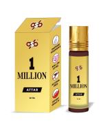 GSB One Million Attar Inspired From Pcao Rbbane One Million | Clone Fragrance | Designer Perfume Roll On | Alcohol Free | Long Lasting | Undiluted | Unisex | 6 ml