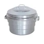 Subaa Anodised(Hindalium) Aluminium Idli Maker/Non-Whistling Traditional Idli Cooker