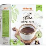 Chokola Hazelnut Drinking Chocolate | Drinking Chocolate Powder | Hot Chocolate & Cold Chocolate Drink | 100% Couverture | No Equipment Required | Hazelnut Chocolate Powder | Makes 10 Cup | 250 Gram