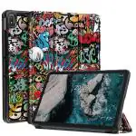 ProElite Nokia Tab T20 Hippy Faux Leather Smart Trifold Flip Case Cover 15 x 10 x 2 cm