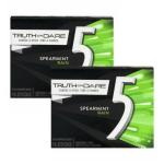 Wrigley's 5 Rain Spearmint 15 Sticks Sugar Free Gum (Pack of 2), 41g