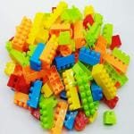 Vastate Satsun DIY Plastic Small Size Building Blocks for Kids, Puzzle, DIY Toys 60 Pcs