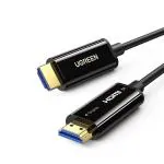 UGREEN 60312 8K@60Hz HDMI 2.1 M/M Fiber Optic Cable 25M(Black)