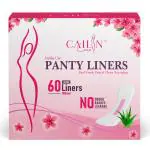 Cailin Care Breathable Ultra Thin Anion Chip Panty Liner for Working Women's Daily Use (Pack of 60 Large Liners) (Large Size - 180mm)