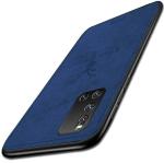 Lejaao Vivo V19 Vivo 1933 Blue Cloth, Leather, PC and TPU Mobile Back Cover