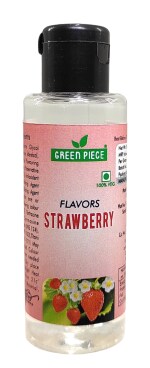 Green Piece Strawberry Flavor food Essence.30gm