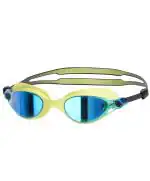Speedo Green,Blue Blend Vue Mirror Au V-Class Blend Swimming Goggle - Free Size