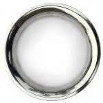 PRIGAN Chrome 14 Inch Ring Style Wheel Cap / Wheel Cover for All 14 Inch Cars, Universal Model (Set of 4 Pcs) Model- Trim Chrome 14