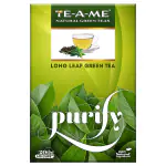 TE-A-ME Purify Long Leaf Green Tea - 200 gms | 100% Natural Ingredients | Zero Calories