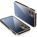 Richburg Black Silicone Shockproof Back Case Cover For Oppo A96