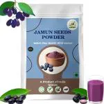 DIVINE HERBS Jamun Seeds Powder For Diabetes & Blood Pressure-100 GM