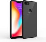 Leyon Black Rubber Back Cover For Vivo Y81