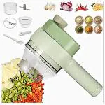 IMPOTECH 4 In 1 Portable Electric Vegetable Cutter Set - 500 ml