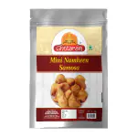 Ghotaram Indore Special Mini Samosa/Indian Food/ Ready To Eat Namkeen Snack | Small Samosa Box | Masala Liliput Samosa Namkeen - Tea Snacks - Indian Snacks||Fry in Earthnuts oil-300g*1Pack