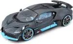 Grest Die-cast Metal Pull Back Bugatti 1:32 Sports Toy Car with Openable Doors , Lights and Music