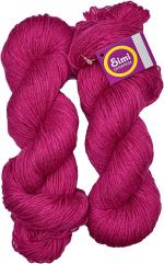 Simi Enterprise Black Wool Brilon Hank Hand And Needle Knitting Soft Fingering Crochet Hook Thread Dyed Woollen Yarn For Art Craft By Oswal, 200 G