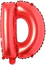 Festiko Red Happy Birthday Balloons, Happy Birthday Banner Foil Letter Balloons, Alphabet Letter Foil Balloons Number Foil Balloon For Birthday, Age Birthday Combo (Alphabet Letter, D)