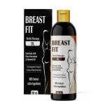 NYALKARAN Breast Fit Oil | Herbal Massage Oil | 100% Naturally Active Ingredients | Natural Breast Enhancement | Ayurvedic Bust Care | Plant-Based Breast Oil | Organic Herbal Oil | Non-Toxic Bosom Care | Improves Skin Tone & Texture