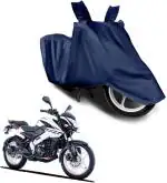 Aamaya Store Blue Two Wheeler Cover For Bajaj Pulsar 160 Ns Dts-I