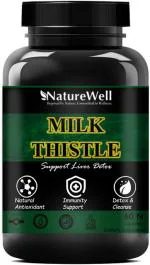 Naturewell Milk Thistle With 800 Mg Of Silymarin For Healthy Liver Ultra, 60 Capsules