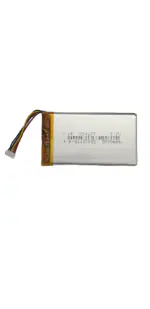KP Original Battery 654677-3.7v 5000mAh Rechargeable 5 Pin Wire Battery for Power Bank DVD, Tablet, MP3 Player, GPS, Instruments and DIY 5000 mah