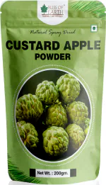 Bliss of Earth 200gm Custard Apple Powder natural Spray Dried good for Apple Pie | Custard Kheer | Smoothie | Cake