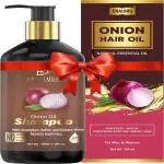 ENAUNIQ Onion Oil Shampoo 300 ml + Onion Hair Oil 100 ml